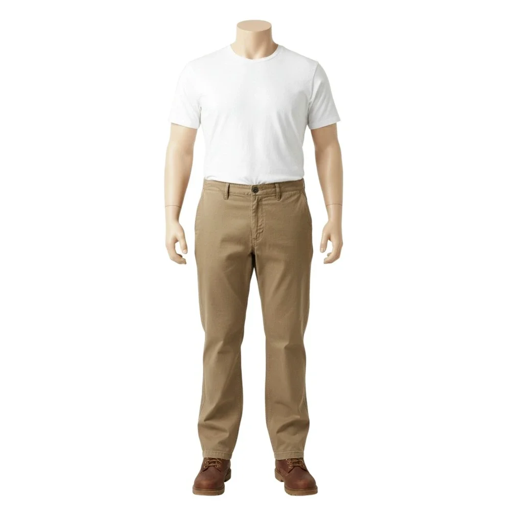 Uniqlo Vintage Regular Fit Chino 36x34 Cotton Khaki Ivy Workwear Military Style